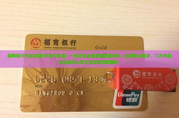 新网银行贷款逾期5天如何处理：一次还清逾期贷款征信影响、逾期多久起诉、几天内报送征信中心及欠款激增问题解析。