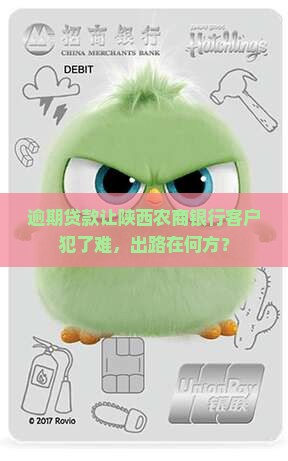 逾期贷款让陕西农商银行客户犯了难，出路在何方？