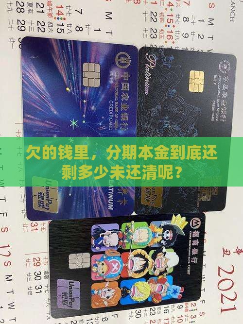 欠的钱里，分期本金到底还剩多少未还清呢？