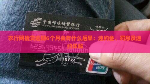 农行网捷贷逾期6个月会有什么后果：违约金、罚息及违约详解