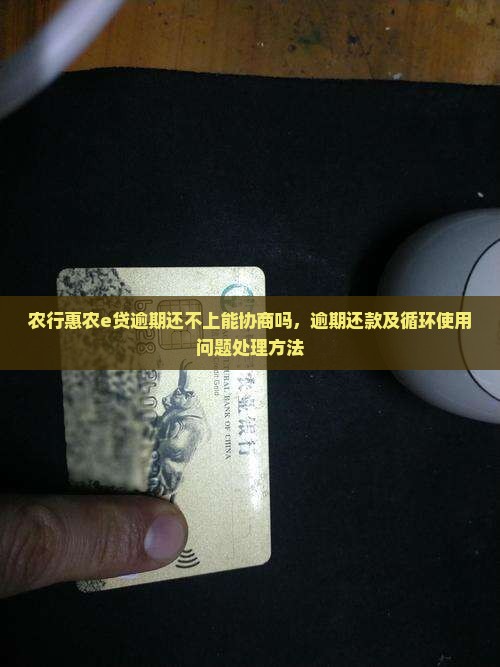 农行惠农e贷逾期还不上能协商吗，逾期还款及循环使用问题处理方法