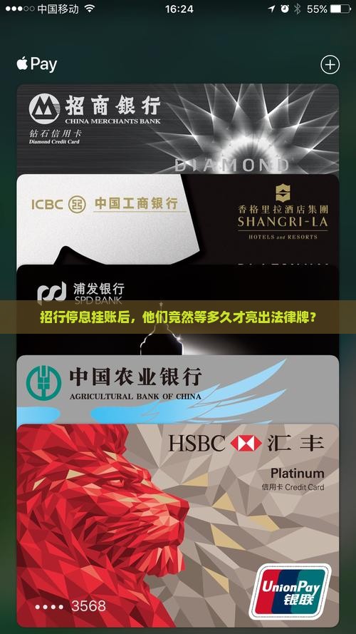 招行停息挂账后，他们竟然等多久才亮出法律牌？