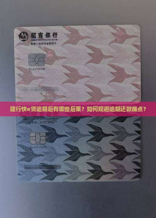 建行快e贷逾期后有哪些后果？如何规避逾期还款痛点？