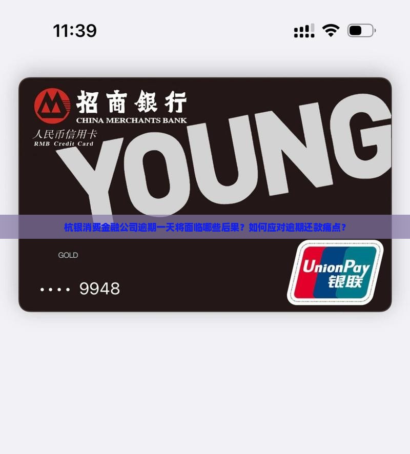 杭银消费金融公司逾期一天将面临哪些后果？如何应对逾期还款痛点？