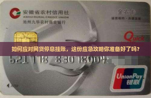 如何应对网贷停息挂账，这份应急攻略你准备好了吗？