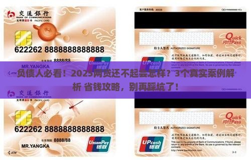 各种网贷还不起会怎么样