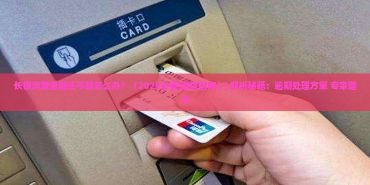 长银消费金融还不起如何处理