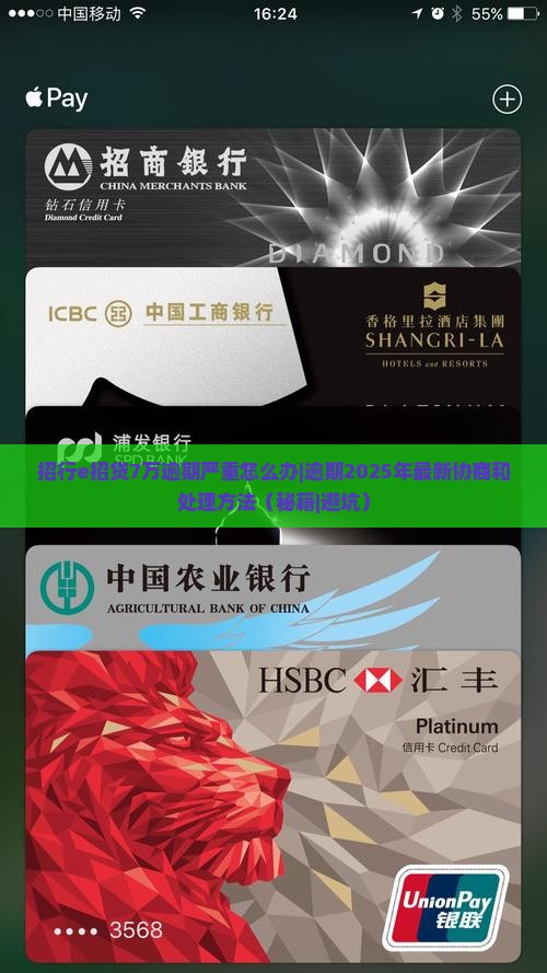 招行e招贷7万逾期严重怎么办协商和处理方法