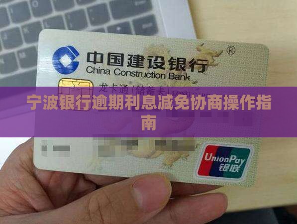 宁波银行减免罚息怎么操作
