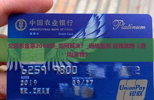 欠京东金条2000多 欠京东金条2000多