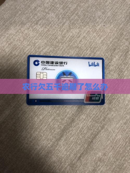 农行欠五千逾期了怎么办