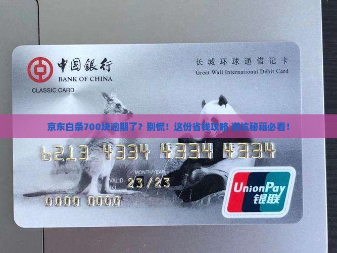 京东白条700块钱逾期怎么办