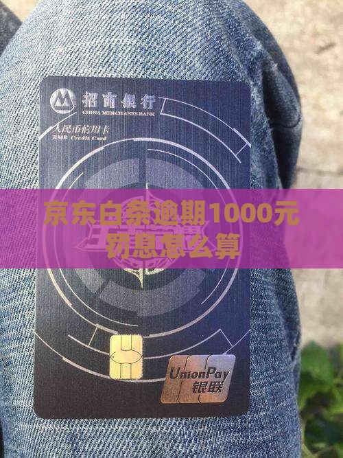京东白条1000元逾期罚息怎么算