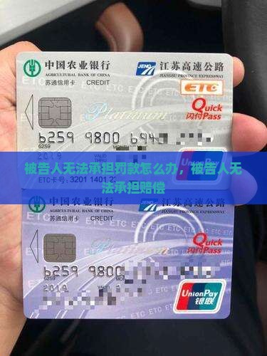 被告人无法承担罚款怎么办