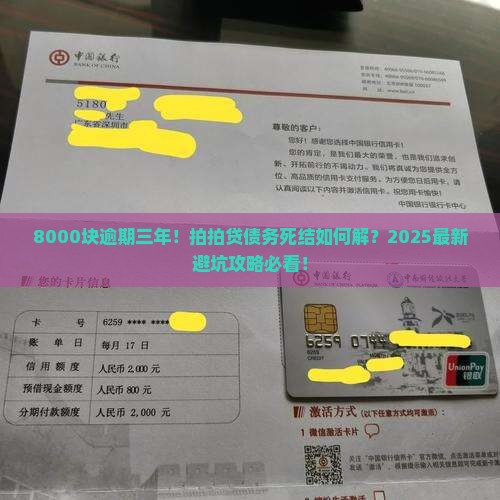 拍拍贷欠款8000元逾期3年未还怎么办
