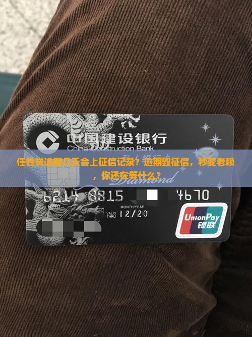 任性贷逾期几天会上征信记录