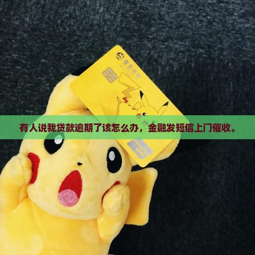 有人说我维信贷款逾期了该怎么办
