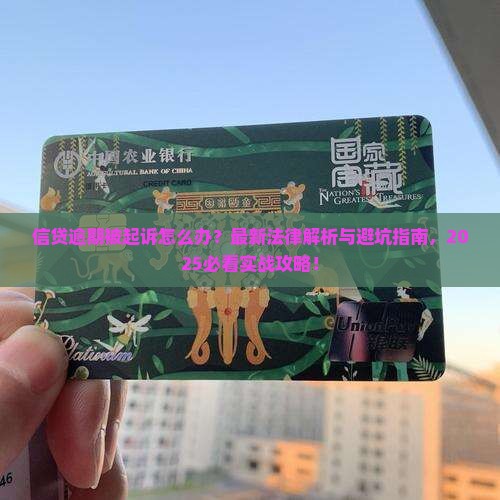 信贷逾期起诉法律最新规定
