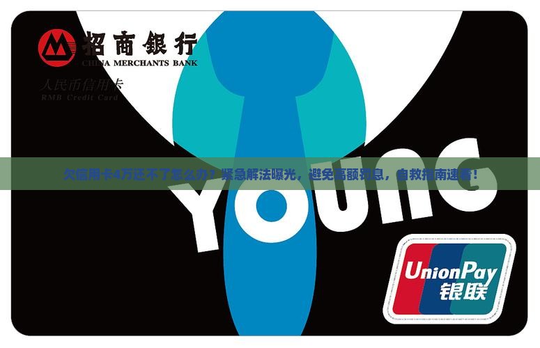 欠信用卡4万还不了怎么办