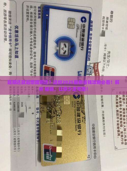 延期还款后怎么提前还