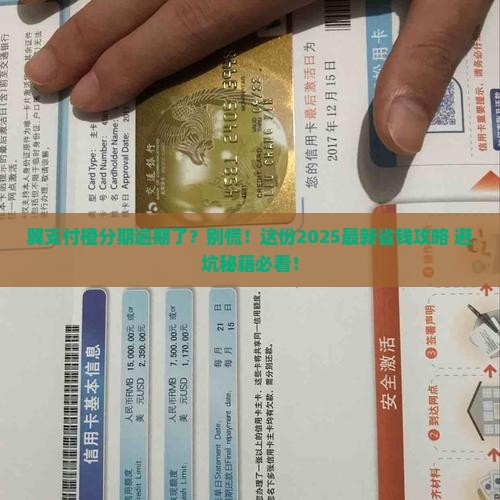 翼支付橙分期逾期还款怎么办