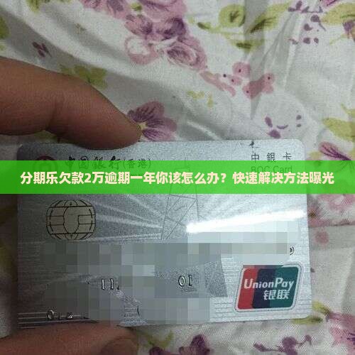 分期乐欠款2万逾期一年