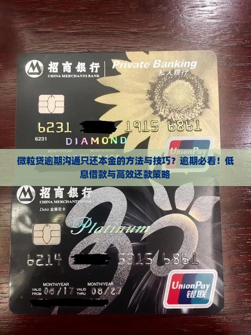 微粒贷逾期沟通只还本金的方法与技巧？逾期必看！低息借款与高效还款策略