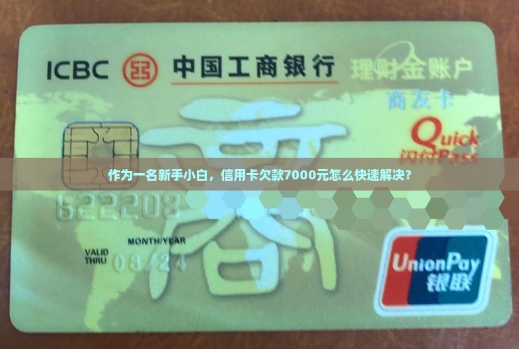 作为一名新手小白，信用卡欠款7000元怎么快速解决？