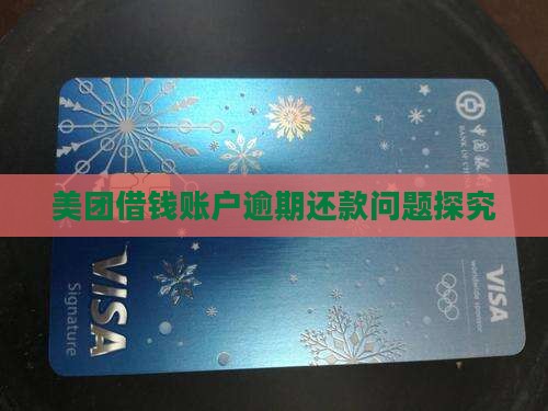 美团借钱账户逾期还款问题探究
