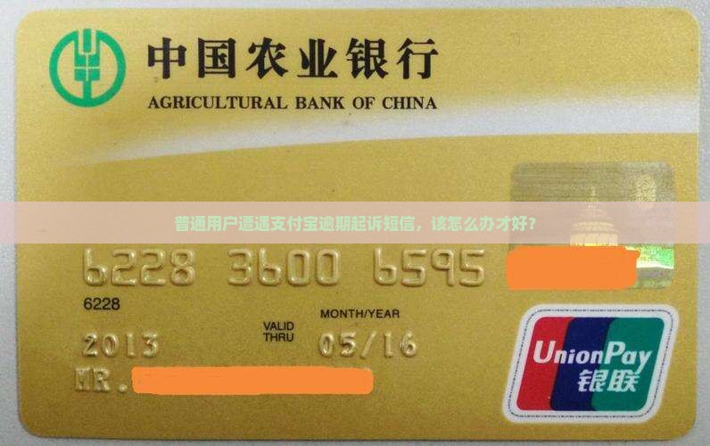 普通用户遭遇支付宝逾期起诉短信，该怎么办才好？