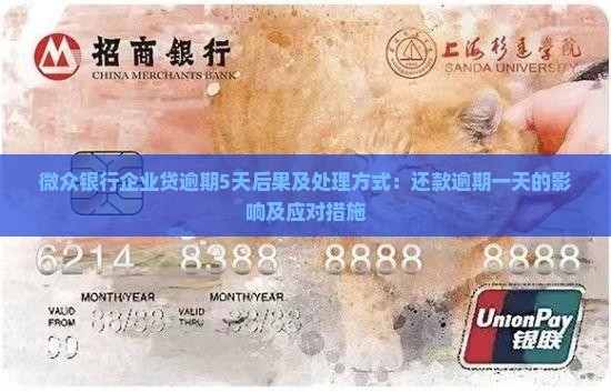 微众银行企业贷逾期5天后果及处理方式：还款逾期一天的影响及应对措施