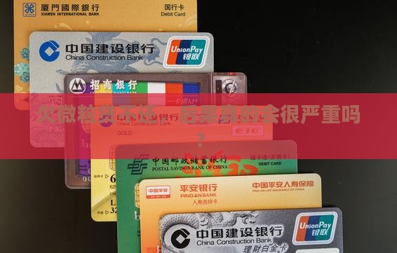 欠微粒贷不还，后果真的会很严重吗？