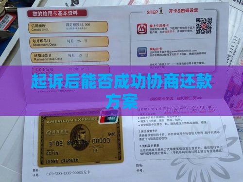 起诉后能否成功协商还款方案