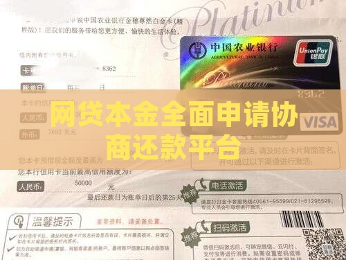网贷本金全面申请协商还款平台