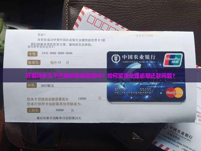 好期待多久不还款会影响征信吗？如何紧急处理逾期还款问题？