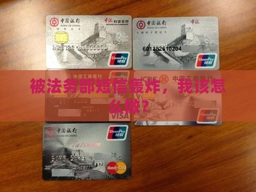 被法务部短信轰炸，我该怎么做？