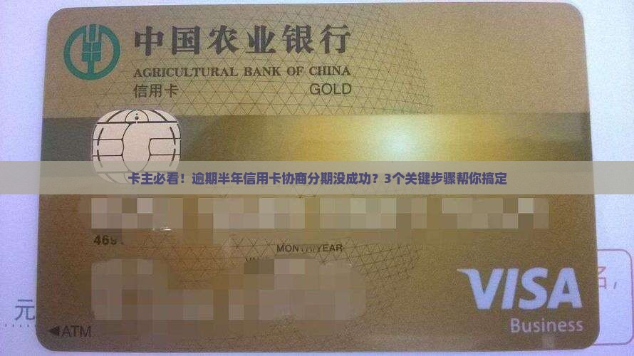卡主必看！逾期半年信用卡协商分期没成功？3个关键步骤帮你搞定