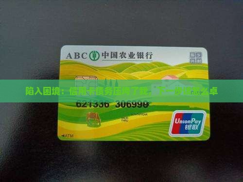 陷入困境：信用卡债务压垮了我，下一步该怎么卓