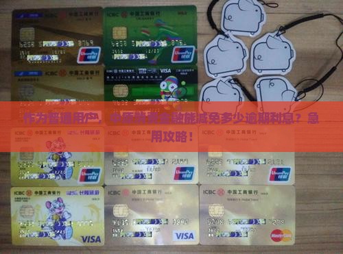 作为普通用户，中原消费金融能减免多少逾期利息？急用攻略！
