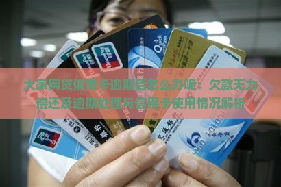 大家网贷信用卡逾期后怎么办呢：欠款无力偿还及逾期处理与信用卡使用情况解析