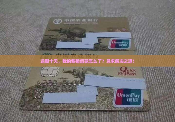 逾期十天，我的甜橙借款怎么了？急求解决之道！