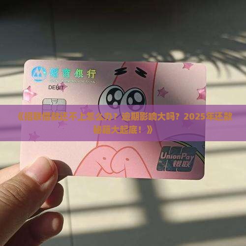 招联借款还不上怎么办招联借款还不上怎么办