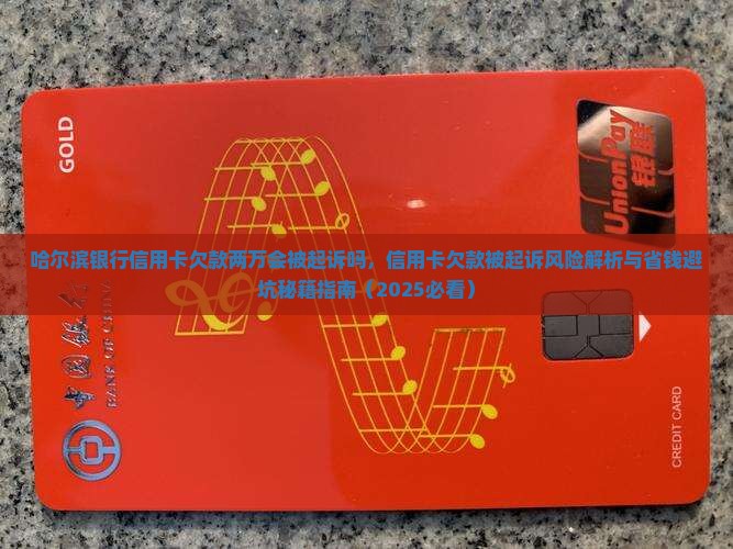 哈尔滨银行信用卡欠款两万会被起诉吗