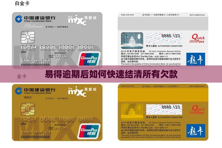 易得花逾期后如何快速结清所有欠款