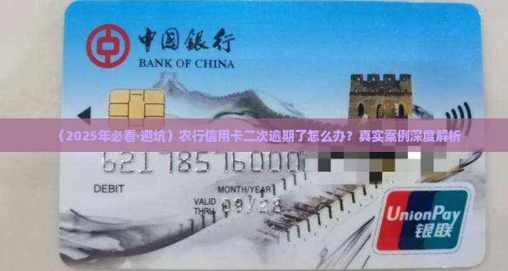 农行信用卡协商后二次逾期怎么办应该怎么处理 农行信用卡协商后二次逾期怎么办应该怎么处理