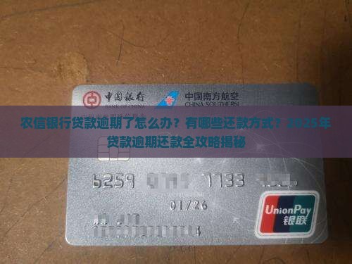 农信银行贷款逾期还款方式介绍
