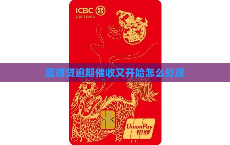 蓝领贷又开始催收了如何处理