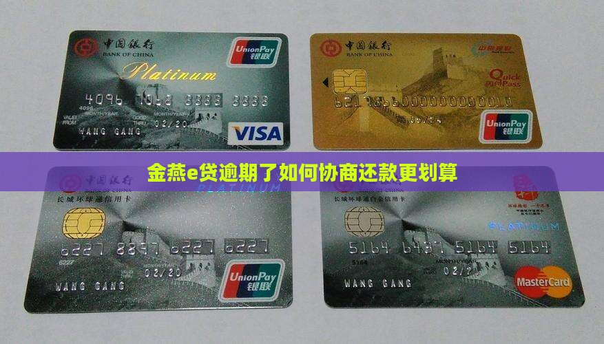 金燕e贷逾期了怎么协商还款更划算