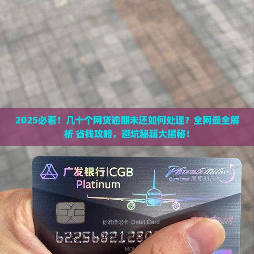 几十个网贷逾期未还如何处理