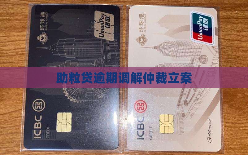 助粒贷仲裁调解立案